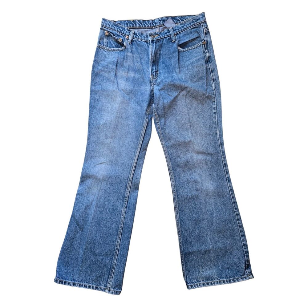 VTG Jordache Womens High Rise Bootcut Jeans 32x29 Mid Blue Wash Denim Y2K 90s